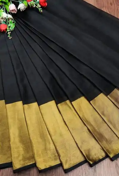 DDF 113 Black Color Chiffon Running Chiffon Blouse Work Saree Casual, Party Wear, Events, Festivals Etc. Expected Delivery 4-6 Working Days 1199/- | Bollywood Sarees, Creative Sarees, Designer Sarees, Embroidered Sarees, Ethnic Saree, Modern Digital sarees, Party Wear Sarees, Sarees