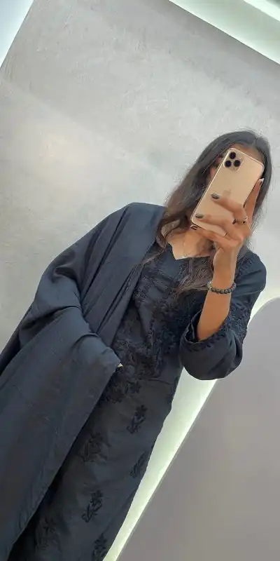 BE 125 Black Color Maslin Thread Embroidery Salwar Suit Wedding, Party, Festive events, etc. Expected Delivery 4-6 Working Days @1849/- | Casual Suits, Creative suits, Designer Suits, Palazzo Suits, Party Wear Suits, Patiala Suits, Salwar suit, Straight Suits