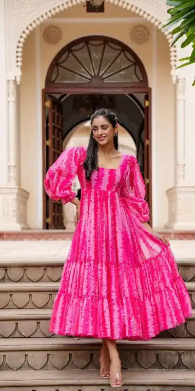 SRK 5048 Pink Color Heavy Faux Georgette Digital Print Salwar Suit Wedding, Party, Festive, Events Expected Delivery 4-6 Working Days @ 1549/- | Jump Suits, Casual Suits, Creative suits, Designer Suits, Palazzo Suits, Party Wear Suits, Patiala Suits, Salwar suit, Straight Suits
