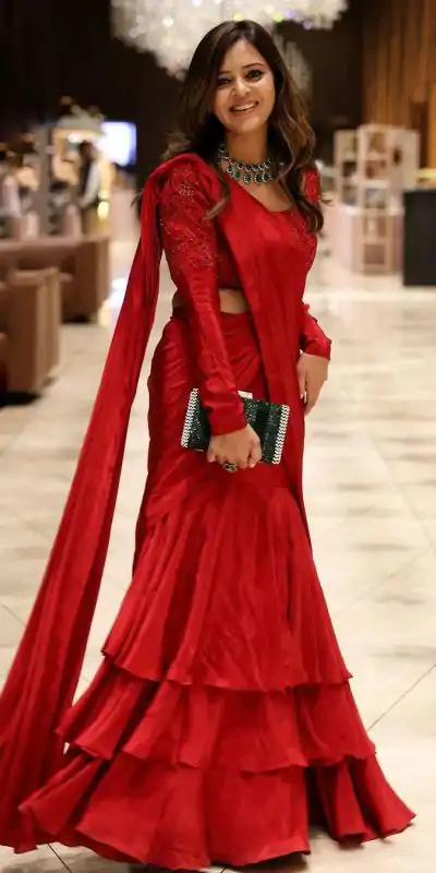 RTC 6471 Red Color Chinon silk Thread Sequence Lehenga Saree Wedding, Party, Festive, Events Etc. Expected Delivery 4-6 Working Days @1999/- | Bollywood Lehenga, Creative Lehenga, Designer Lehenga, Embroidered Lehenga, Lehenga, Party Wear Lehenga
