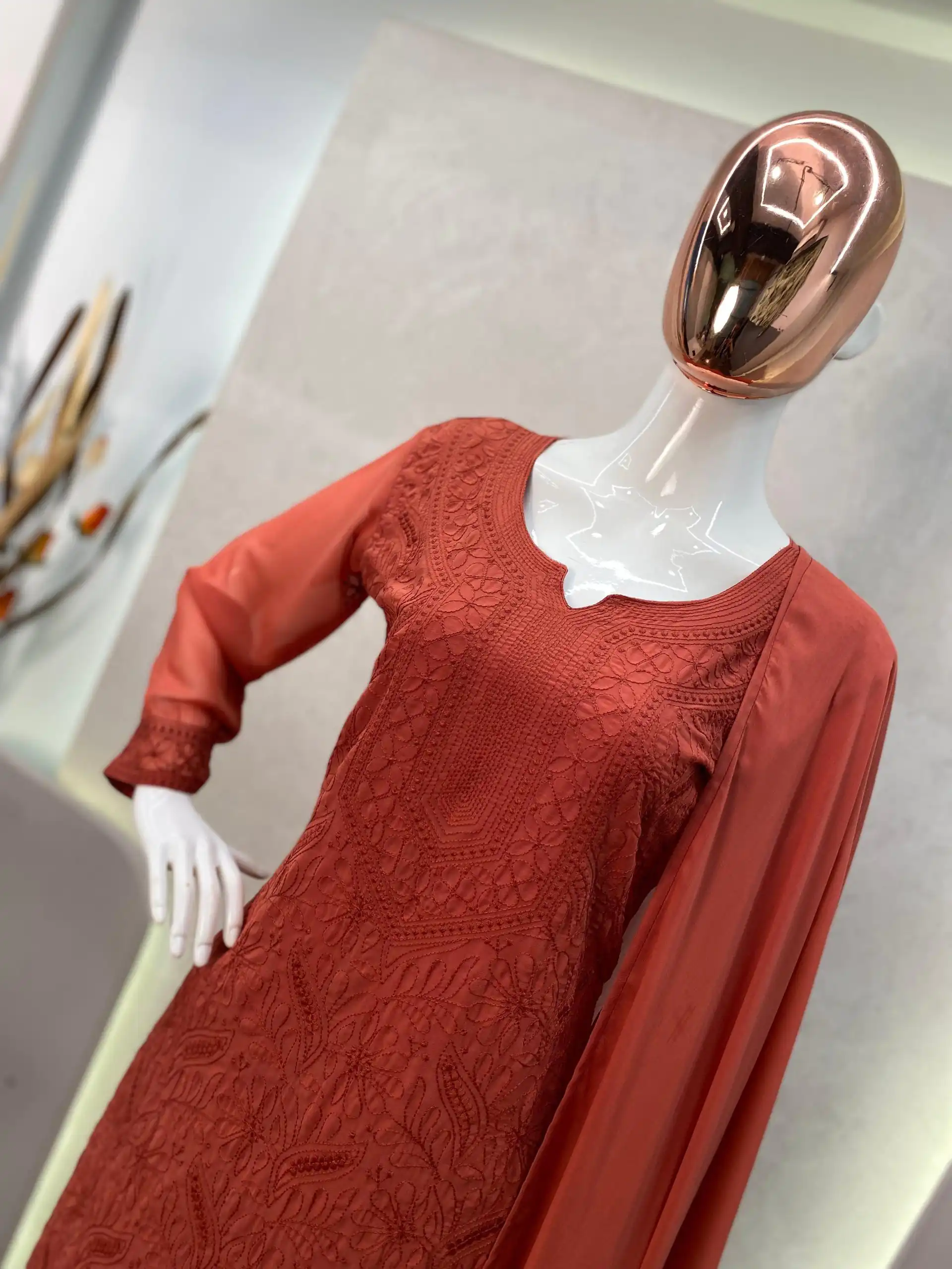 BE 254 Peach Color Georgette Thread Embroidery Salwar Suit Wedding, Party, Festive events, etc.  Expected Delivery  4-6 Working Days @1899/- | Casual Suits, Creative suits, Designer Suits, Palazzo Suits, Party Wear Suits, Patiala Suits, Salwar suit, Straight Suits