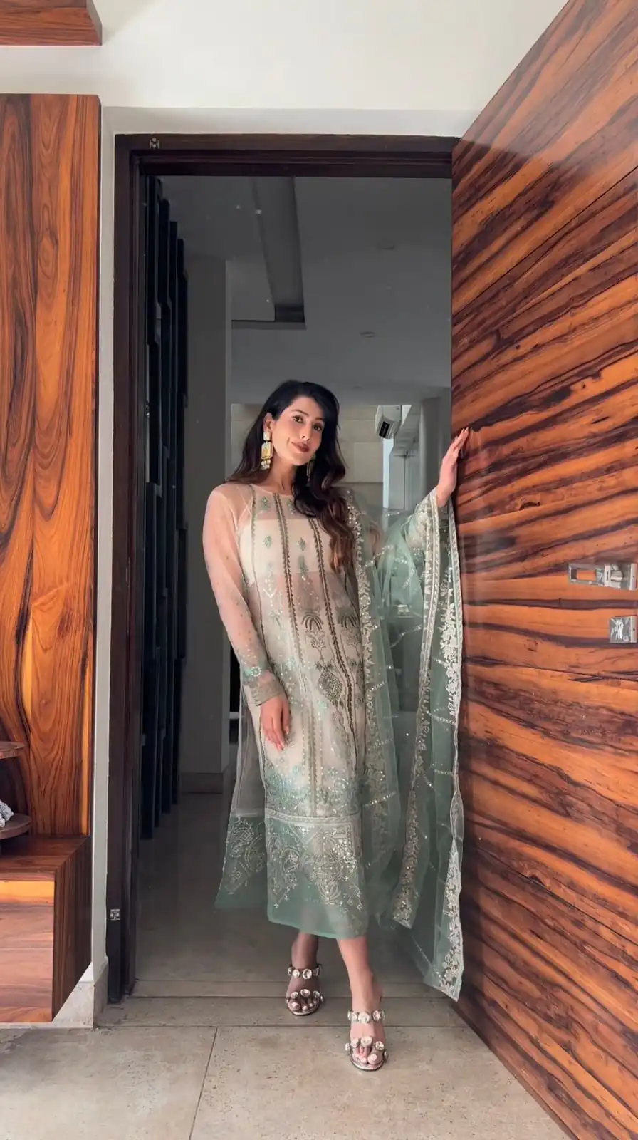 ST 155 White Color Soft Net Embroidery Sequence Work Kurti Casual, Wedding, Party, Festive, Events Etc. Expected Delivery 4-6 Working Days @2049/- | Bollywood Kurti, Creative Kurtis, Designer Kurti, Kurti, Party Wear Kurti, Selfie Kurti