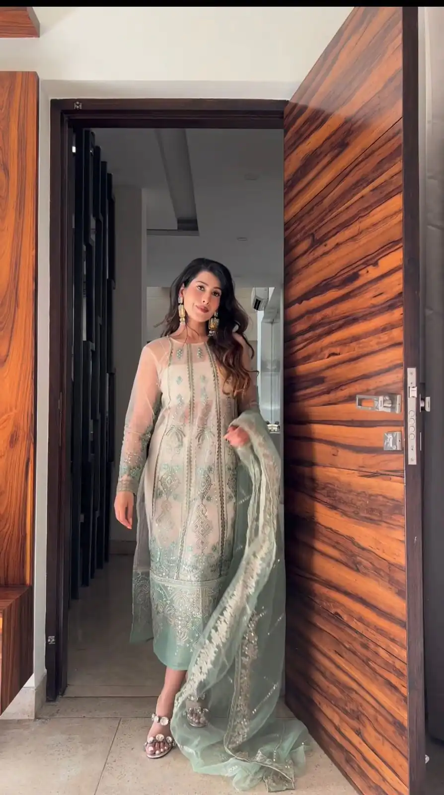 ST 155 White Color Soft Net Embroidery Sequence Work Kurti Casual, Wedding, Party, Festive, Events Etc. Expected Delivery 4-6 Working Days @2049/- | Bollywood Kurti, Creative Kurtis, Designer Kurti, Kurti, Party Wear Kurti, Selfie Kurti