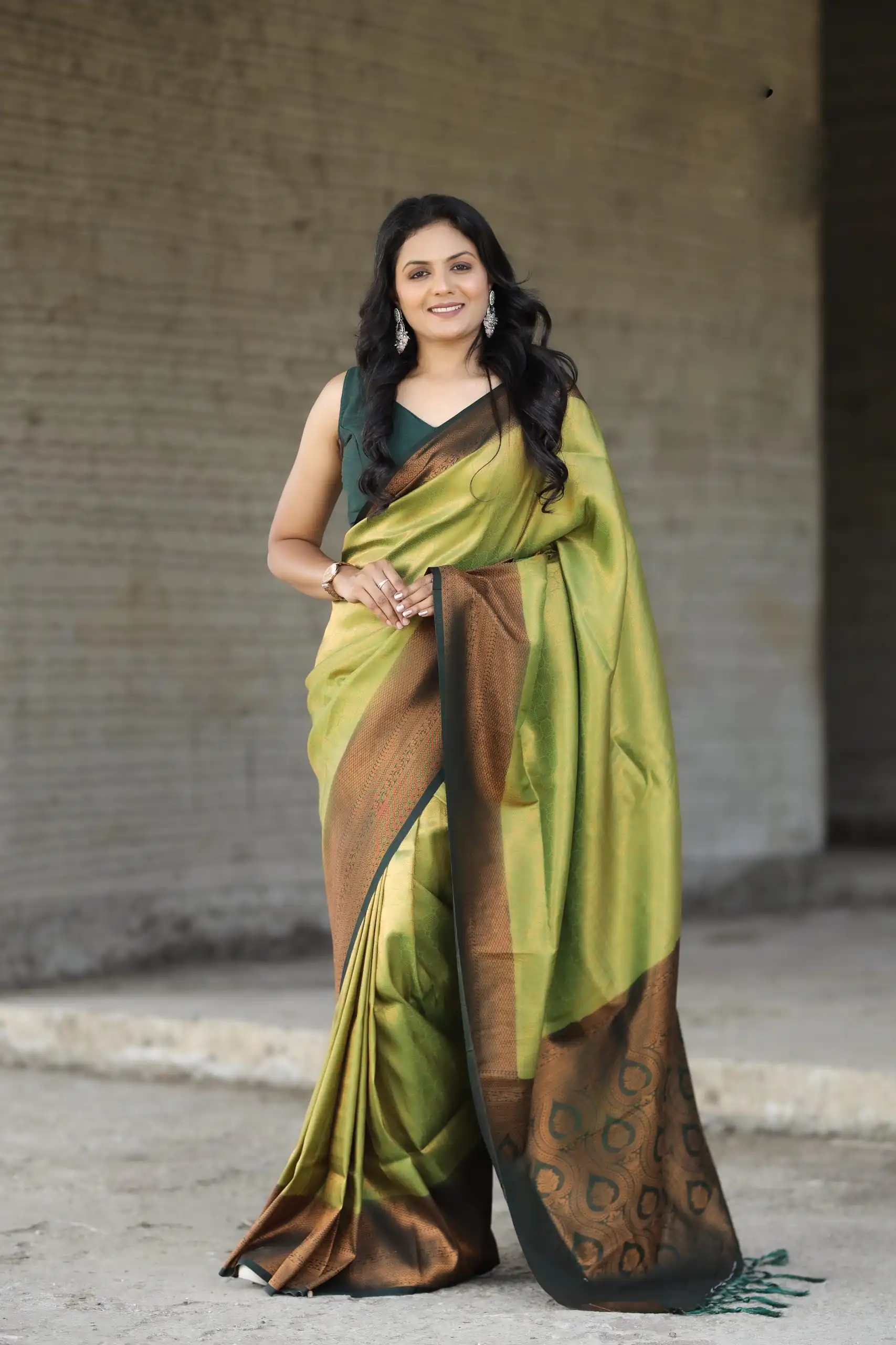 GK Kubera Green Color Soft Silk Beautiful Rich Pallu All Over Saree Events Casual Wedding Festive . Expected Delivery 4-6 Working Days @1999/- | Bollywood Sarees, Creative Sarees, Designer Sarees, Embroidered Sarees, Ethnic Saree, Modern Digital sarees, Party Wear Sarees, Sarees