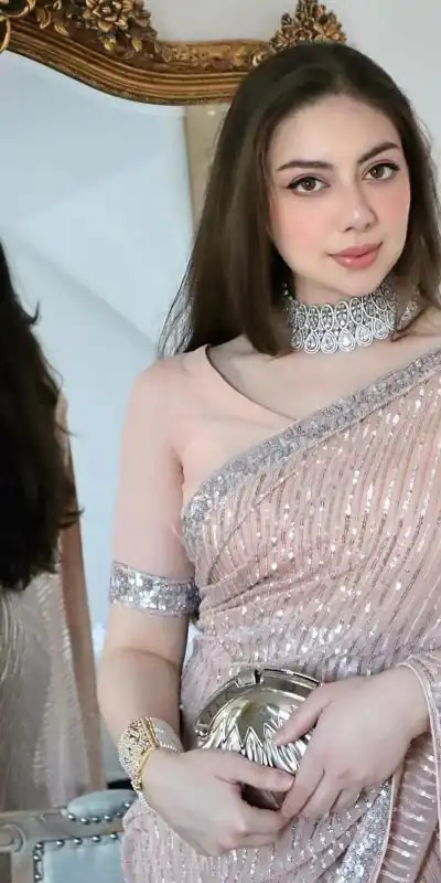 JR 590 Peach Color Georgette Embroidery Sequence work Sequence lace Casual, Wedding, Festive, Events . Expected Delivery 4-6 Working Days @1699/- | Bollywood Sarees, Creative Sarees, Designer Sarees, Embroidered Sarees, Ethnic Saree, Modern Digital sarees, Party Wear Sarees, Sarees