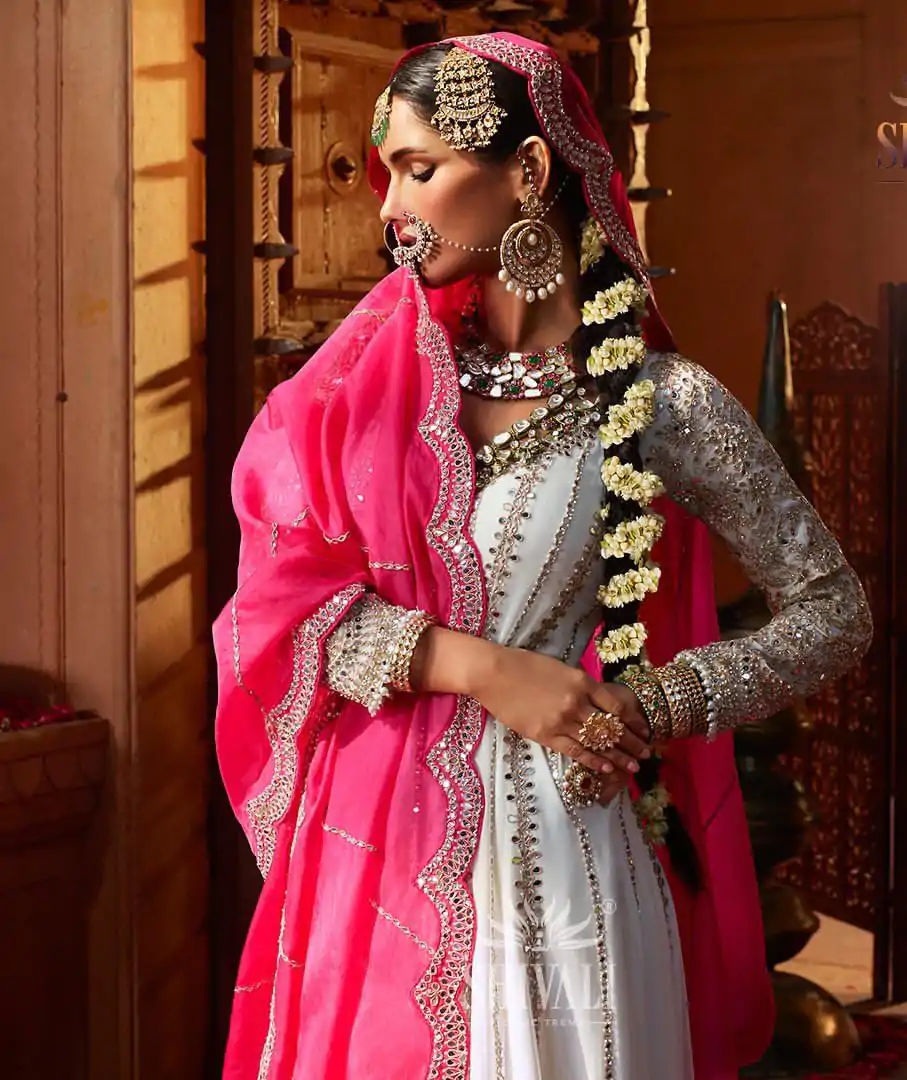 VLM 181 White Color Chinon Silk Embroidery Sequence Salwar Suit Wedding, Party, Festive, Events Expected Delivery 4-6 Working Days @ 2249/- Only | Casual Suits, Creative suits, Designer Suits, Party Wear Suits, Salwar suit, Straight Suits