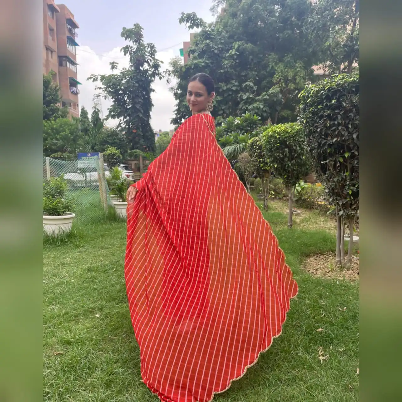 SF 257 Red Color Soft Georgette Digital Leheriya Printed Saree Casual Wedding ,Festive ,Events Etc. Expected Delivery 4-6 Working Days @1899/- | Bollywood Sarees, Creative Sarees, Designer Sarees, Embroidered Sarees, Ethnic Saree, Modern Digital sarees, Party Wear Sarees, Sarees