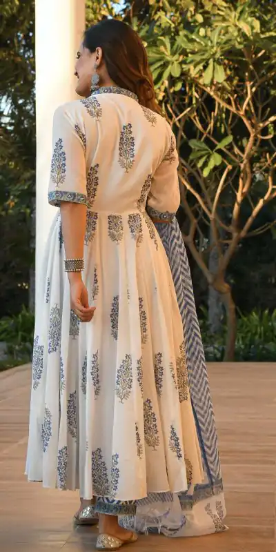 DDH HINA WHITE Color Viscose Cotton Printed Work Salwar Suit Casual, Party, Wedding, Festive, Events Etc. Expected Delivery 4-6 Working Days @1669/- | Casual Suits, Creative suits, Designer Suits, Palazzo Suits, Party Wear Suits, Patiala Suits, Salwar suit, Straight Suits