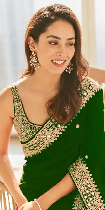 DS BT 381 Green Color Georgette Dori Thread Sequence Work Saree Wedding, Party, Festive, Events Expected Delivery 4-6 Working Days @ 1699/- | Bollywood Sarees, Creative Sarees, Designer Sarees, Embroidered Sarees, Ethnic Saree, Modern Digital sarees, Party Wear Sarees, Sarees