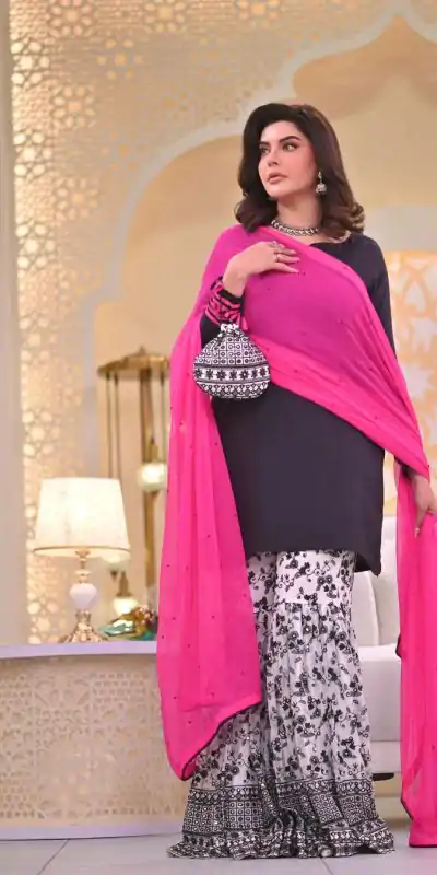  ZSR 3068 Black Color Georgette Embroidery Sequence Salwar Suit Casual, Wedding, Festive, Events Expected Delivery 4-6 Working Days @2099/- | Jump Suits, Casual Suits, Creative suits, Designer Suits, Palazzo Suits, Party Wear Suits, Patiala Suits, Salwar suit, Straight Suits