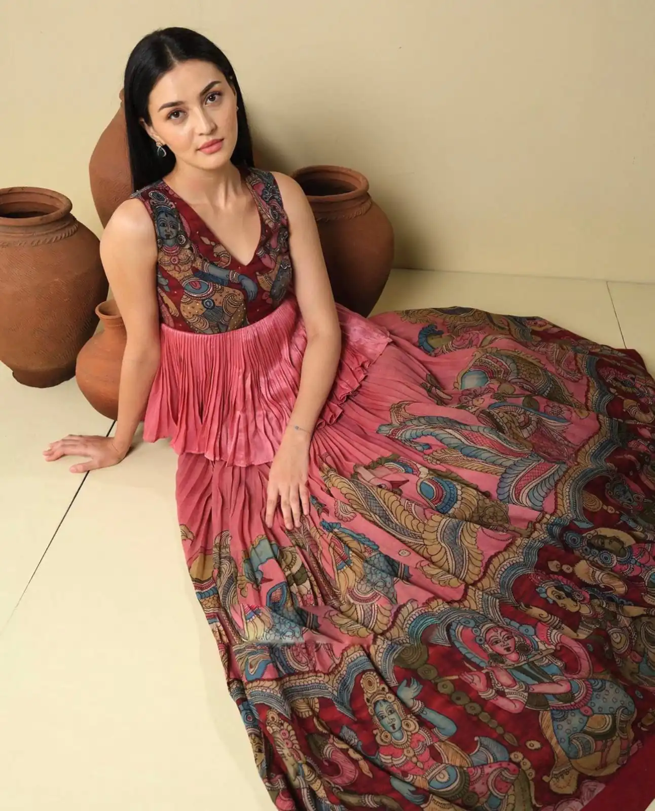 PC 330 Pink Color Chinon Kalamkari Printed Work Lehenga Choli Casual, Party Wear, Events, Festivals Wear Expected Delivery 4-6 Working Days @2049/- | Bollywood Lehenga, Creative Lehenga, Designer Lehenga, Embroidered Lehenga, Lehenga, Party Wear Lehenga