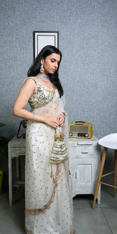 BT 373 White Color Nylon Butterfly Net Sequence Thread Saree Casual, Party Wear, Traditional Wear, Wedding Wear, Expected Delivery 4-6 Working Days@1699 | Bollywood Sarees, Creative Sarees, Designer Sarees, Ethnic Saree, Modern Digital sarees, Party Wear Sarees, Sarees