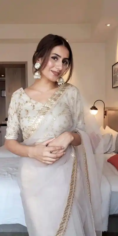 KD 468 White Color Soft Net Thread & Sequence Work Saree Casual, Party, Wedding, Festive, Events Etc. Expected Delivery 4-6 Working Days @1649/- Only | Bollywood Sarees, Creative Sarees, Designer Sarees, Embroidered Sarees, Ethnic Saree, Modern Digital sarees, Party Wear Sarees, Sarees