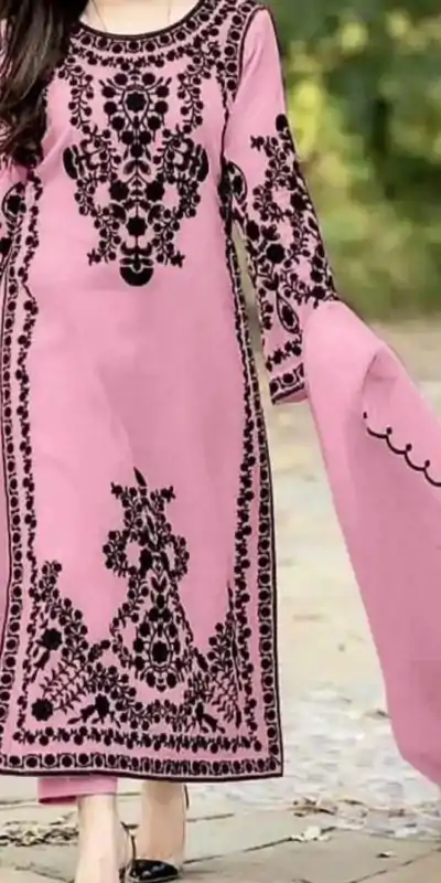 SSR 368 Pink Color Georgette Embroidery Sequins Sharara Suit Wedding, Party, Festive, Events Etc. Expected Delivery 4-6 Working Days @1849/- | Casual Suits, Creative suits, Designer Suits, Palazzo Suits, Party Wear Suits, Salwar suit, Straight Suits