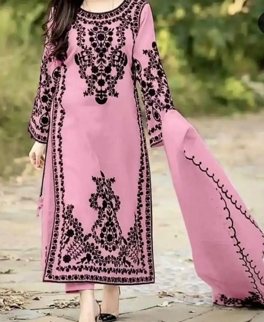 SSR 368 Pink Color Georgette Embroidery Sequins Sharara Suit Wedding, Party, Festive, Events Etc.   Expected Delivery 4-6 Working Days @1849/- | Casual Suits, Creative suits, Designer Suits, Palazzo Suits, Party Wear Suits, Salwar suit, Straight Suits