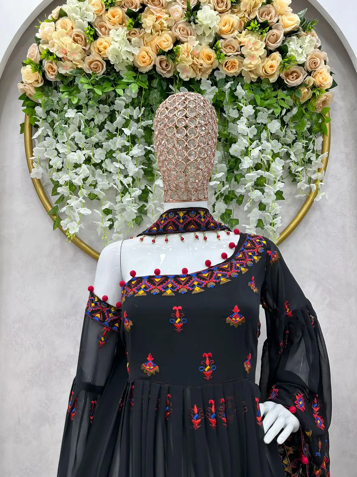 RTC 5576 Black Color Foix Georgette Thread Sequence Work Salwar Suit Wedding, Party, Festive, Events Etc. Expected Delivery 4-6 Working Days @2099/- | Jump Suits, Casual Suits, Creative suits, Designer Suits, Palazzo Suits, Party Wear Suits, Patiala Suits, Salwar suit, Straight Suits