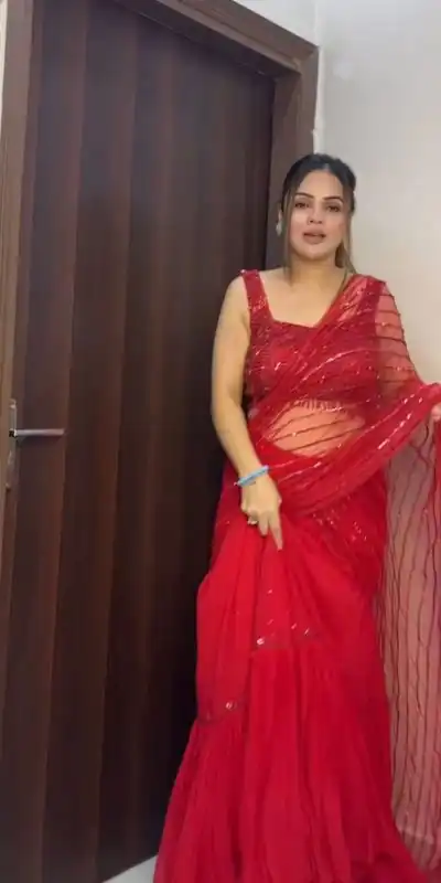 RTC 6470 Red Color Foix Butterfly Net Thread Sequence Lehenga Saree Wedding, Party, Festive, Events Etc. Expected Delivery 4-6 Working Days @2049/- | Bollywood Lehenga, Creative Lehenga, Designer Lehenga, Embroidered Lehenga, Lehenga, Party Wear Lehenga