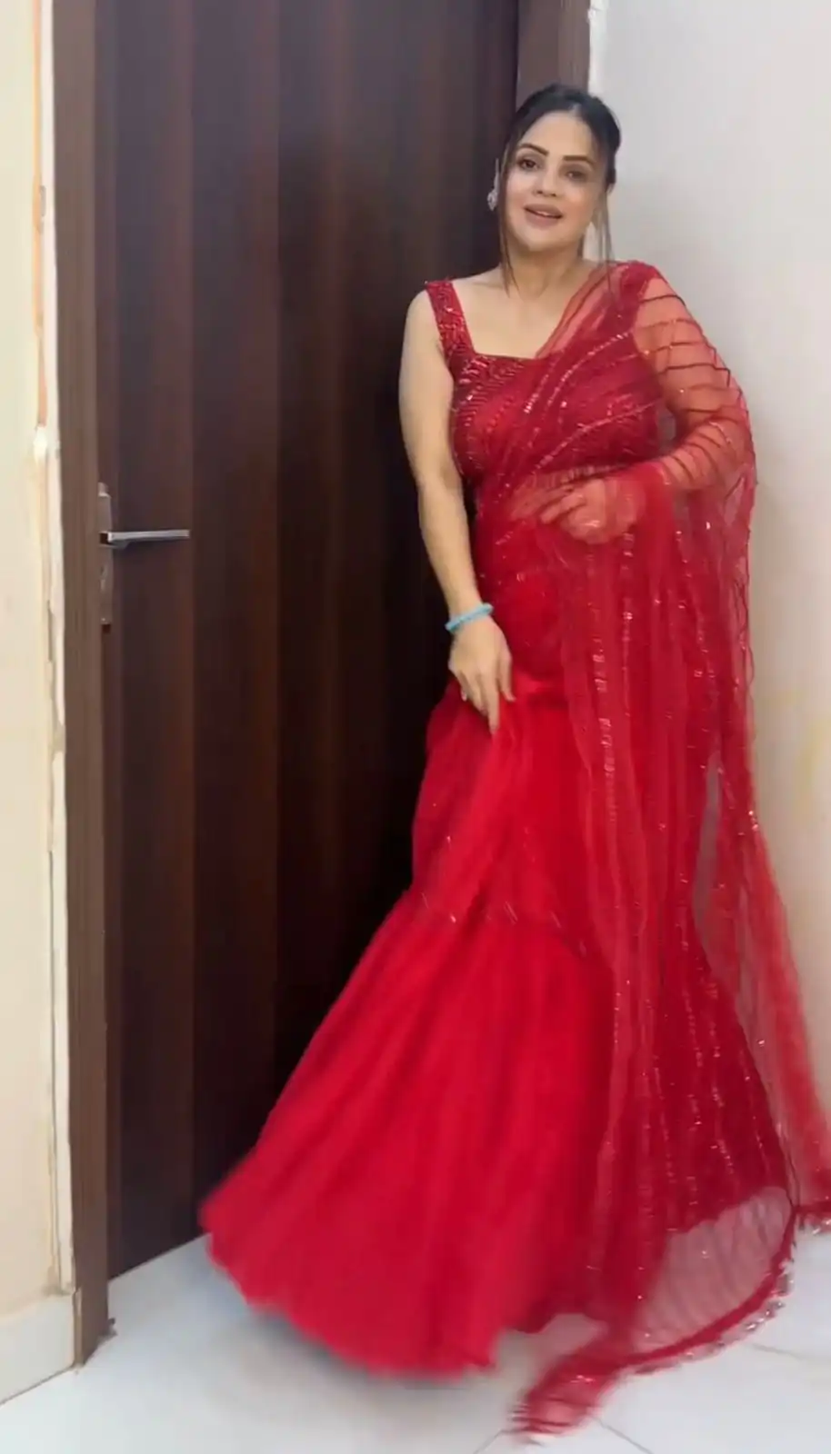 RTC 6470 Red Color Foix Butterfly Net Thread Sequence Lehenga Saree Wedding, Party, Festive, Events Etc. Expected Delivery 4-6 Working Days @2049/- | Bollywood Lehenga, Creative Lehenga, Designer Lehenga, Embroidered Lehenga, Lehenga, Party Wear Lehenga
