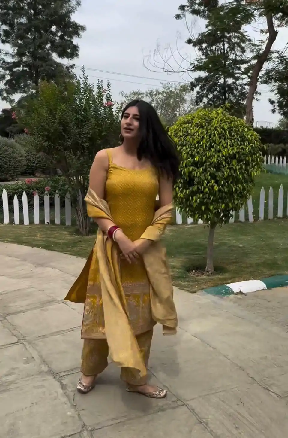 VLM 191 Yellow color Georgette Embroidery Digital Print Salwar Suit Casual, Wedding, Party, Festive, Events . Expected Delivery  4-6 Working Days @1999/- | Jump Suits, Casual Suits, Creative suits, Designer Suits, Palazzo Suits, Party Wear Suits, Patiala Suits, Salwar suit, Straight Suits