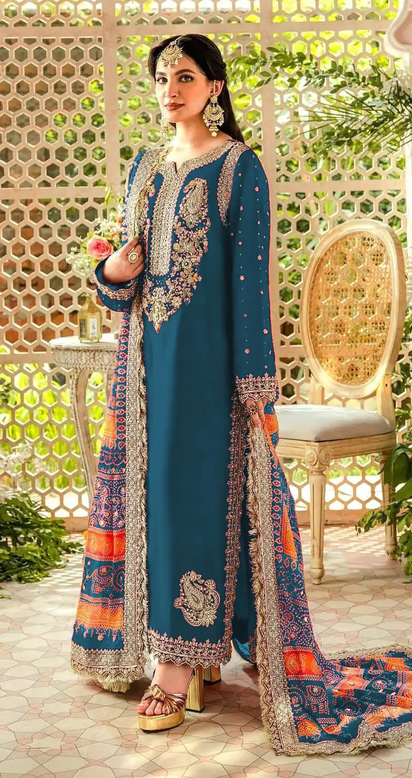 FC MARIA 1074 Blue Color Heavy Georgette Embroidery Sequence Salwar Suit Wedding, Party, Festive events, etc.  Expected Delivery  4-6 Working Days @2149/- | Jump Suits, Casual Suits, Creative suits, Designer Suits, Palazzo Suits, Party Wear Suits, Patiala Suits, Salwar suit, Straight Suits