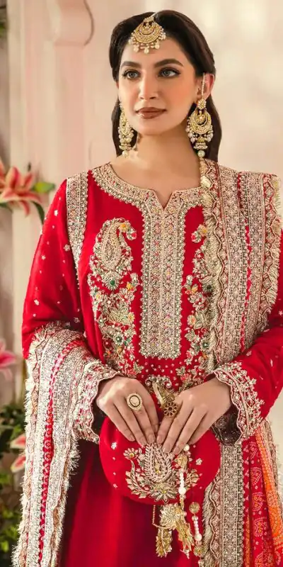 FC MARIA 1074 Red Color Heavy Georgette Embroidery Sequence Salwar Suit Wedding, Party, Festive events, etc. Expected Delivery 4-6 Working Days @2149/- | Jump Suits, Casual Suits, Creative suits, Designer Suits, Palazzo Suits, Party Wear Suits, Patiala Suits, Salwar suit, Straight Suits