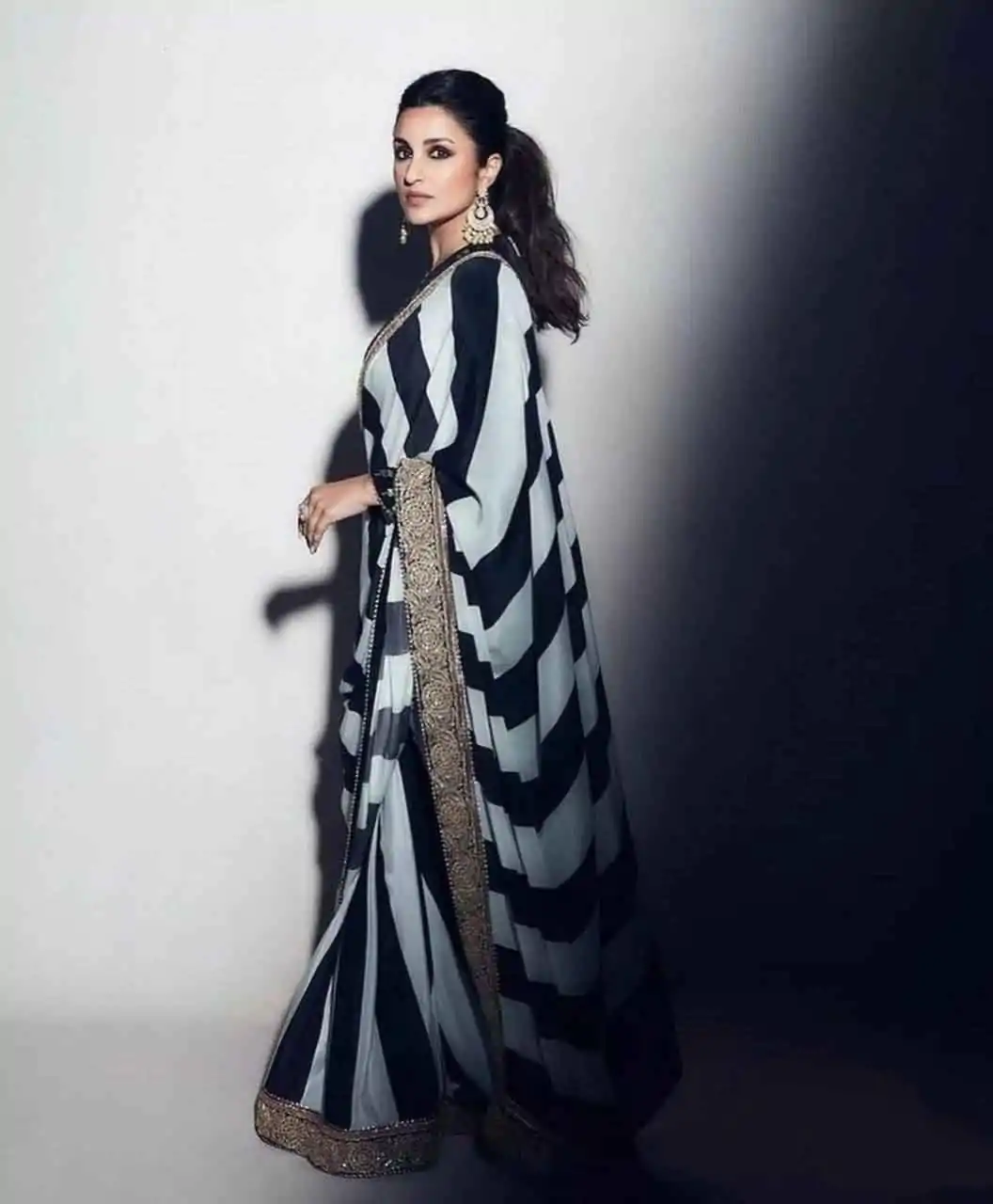 DS NO : BT 255 Black Georgette Silk Zari & Thread Work Saree. Blouse : Heavy Banglory Silk Party Wear, Traditional Wear, Wedding Wear, Events Etc.@1799/- | Bollywood Sarees, Creative Sarees, Designer Sarees, Ethnic Saree, Modern Digital sarees, Party Wear Sarees, Sarees