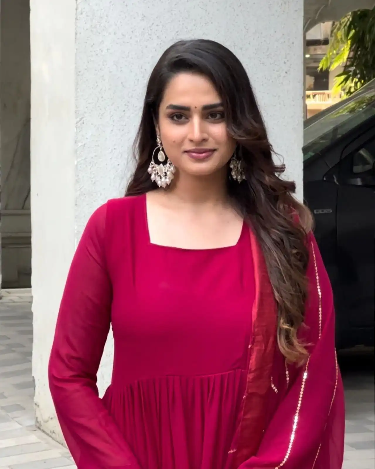 RTC 5593 Pink Color Georgette Ruffle Style Dori Latkan Anarkali Suit Casual, Wedding, Party, Festive, Events. Expected Delivery 4-6 Working Days @1999/- | Anarkali Suits, Bollywood Anarkali, Creative-Anarkali, Designer Anarkali, Embroidered Anarkali, Party Wear Anarkali