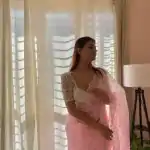  AC ARROW Pink Color Organza Embroidery Thread Work Saree Casual, Wedding, Festive, Events Expected Delivery 4-6 Working Days @2099/- | Bollywood Sarees, Creative Sarees, Designer Sarees, Embroidered Sarees, Ethnic Saree, Modern Digital sarees, Party Wear Sarees, Sarees