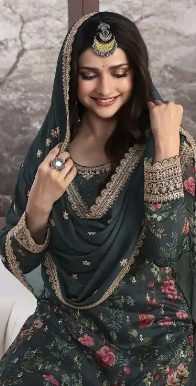 FC Swara 65586 Green Color Vichitra Digital Print Embroidery Salwar Suit Wedding, Party, Festive events, etc. Expected Delivery 4-6 Working Days @2699 | Jump Suits, Casual Suits, Creative suits, Designer Suits, Palazzo Suits, Party Wear Suits, Patiala Suits, Salwar suit, Straight Suits