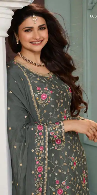 FC AVANTI Grey Color Chinon Embroidery Multi Work Salwar Suit Wedding, Party, Festive events, etc. Expected Delivery 4-6 Working Days @2899/- | Jump Suits, Casual Suits, Creative suits, Designer Suits, Palazzo Suits, Party Wear Suits, Patiala Suits, Salwar suit, Straight Suits