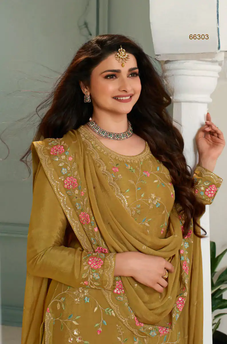 FC AVANTI Mustard Color Chinon Embroidery Multi Work Salwar Suit Wedding, Party, Festive events, etc.  Expected Delivery  4-6 Working Days @2899/- | Jump Suits, Casual Suits, Creative suits, Designer Suits, Palazzo Suits, Party Wear Suits, Patiala Suits, Salwar suit, Straight Suits