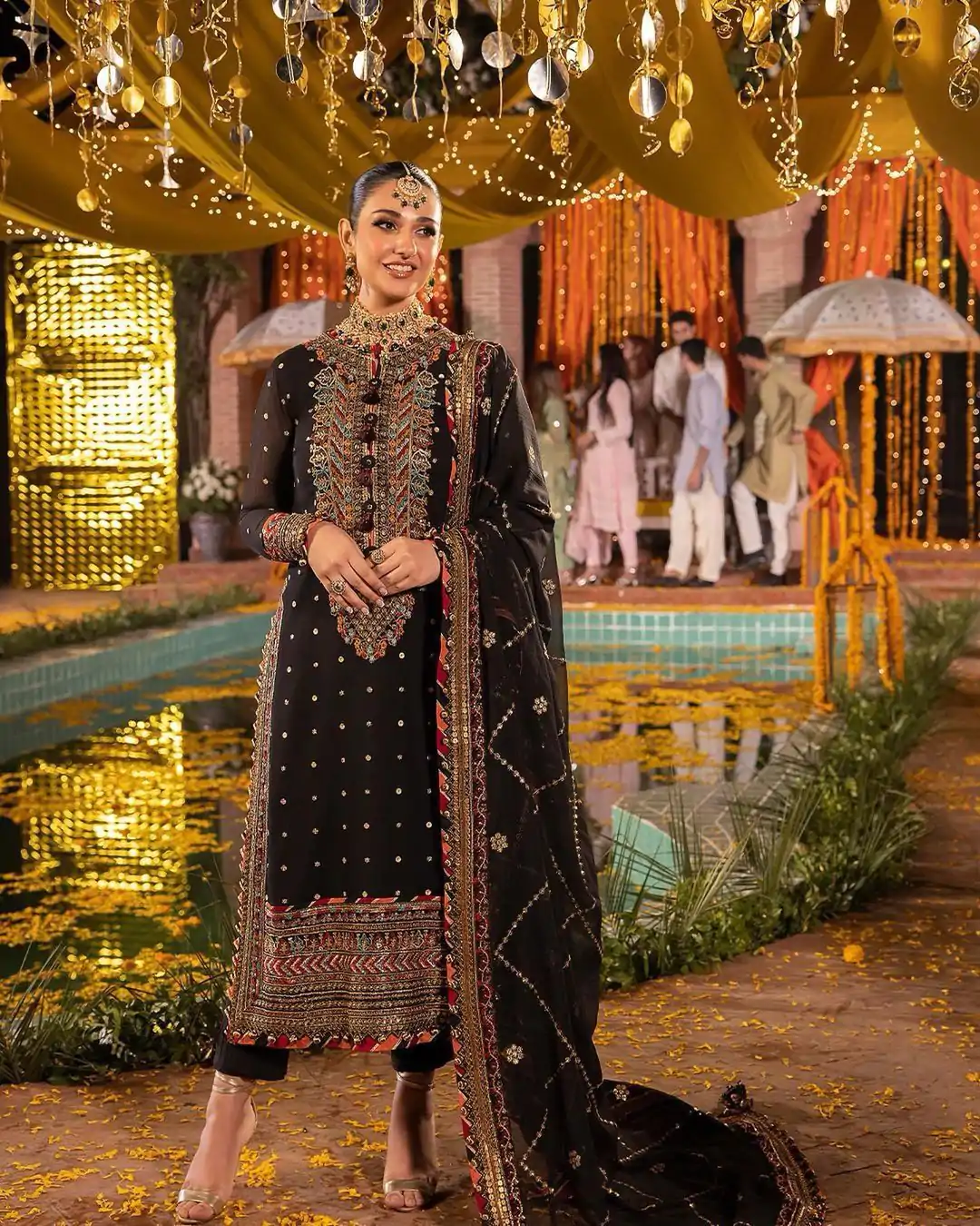 BE 231 Black Color Georgette Sequence Embroidery Salwar Suit Wedding, Party, Festive events, etc.  Expected Delivery  4-6 Working Days @2449/- | Casual Suits, Creative suits, Designer Suits, Palazzo Suits, Party Wear Suits, Patiala Suits, Salwar suit, Straight Suits