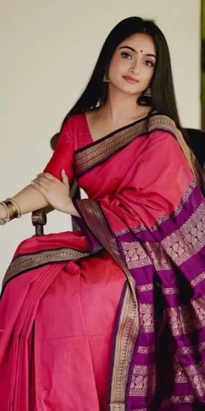 KP 5004 Pink Color Soft Lichi Silk Jacquard On All Over Saree Casual, Party Wear, Wedding, Events Etc. Expected Delivery 4-6 Working Days @1449/- | Bollywood Sarees, Creative Sarees, Designer Sarees, Embroidered Sarees, Ethnic Saree, Modern Digital sarees, Party Wear Sarees, Sarees