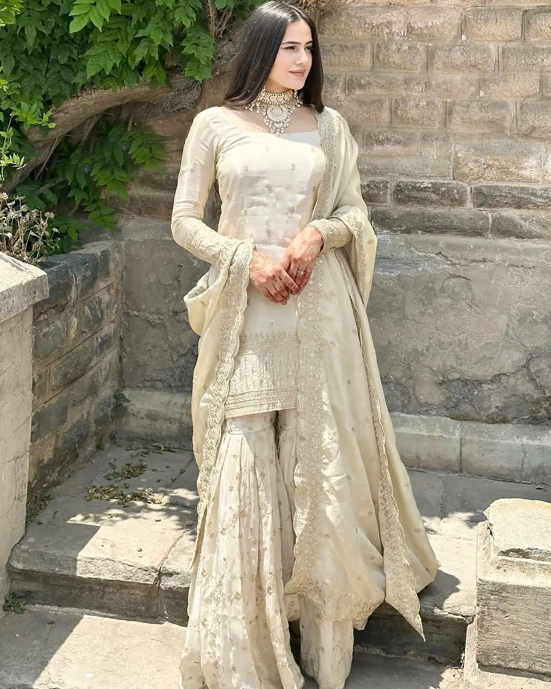 SRK 5172 Grey Color Pure Chinnon Silk Embroidery Sequence Salwar Suit Wedding, Party, Festive, Events Expected Delivery 4-6 Working Days @ 2049/- | Jump Suits, Casual Suits, Creative suits, Designer Suits, Palazzo Suits, Party Wear Suits, Patiala Suits, Salwar suit, Straight Suits