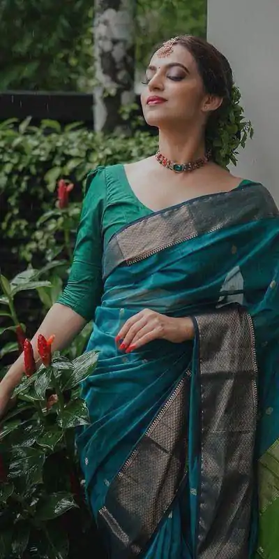 KP 5058 Blue Color Soft Lilan Slab Weaving Work Saree Casual, Party Wear, Wedding, Events Etc. Expected Delivery 4-6 Working Days @1499/- | Bollywood Sarees, Creative Sarees, Designer Sarees, Embroidered Sarees, Ethnic Saree, Modern Digital sarees, Party Wear Sarees, Sarees