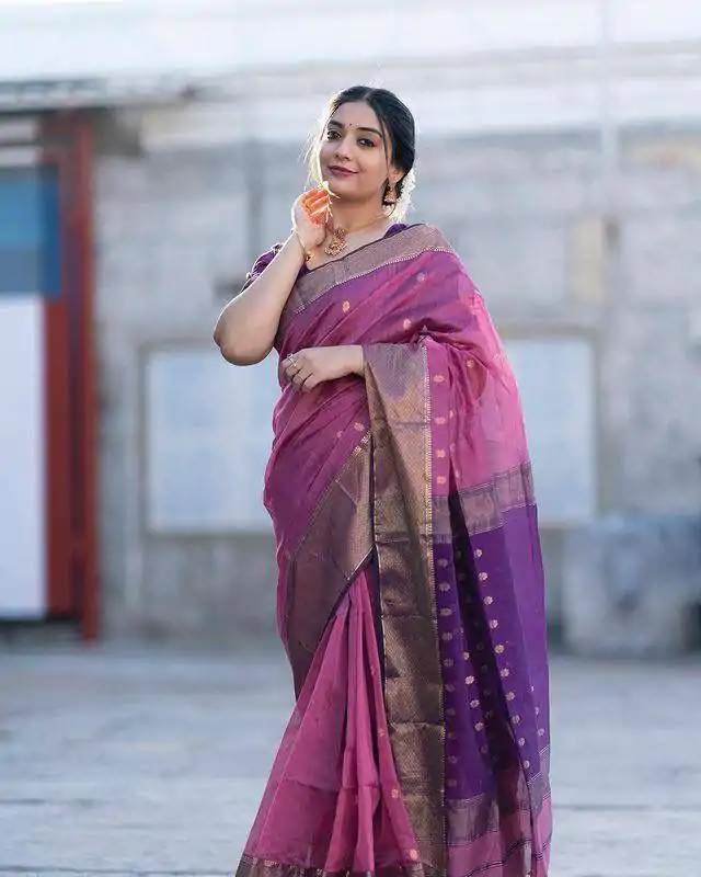 KP 5058 Purple Color Soft Lilan Slab Weaving Work Saree Casual, Party Wear, Wedding, Events Etc. Expected Delivery 4-6 Working Days @1499/- | Bollywood Sarees, Creative Sarees, Designer Sarees, Embroidered Sarees, Ethnic Saree, Modern Digital sarees, Party Wear Sarees, Sarees