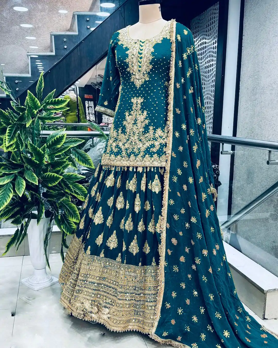 NSR 806 Royal Blue Color Pure Chinnon Silk Embroidery Lehenga Choli Casual, Party Festive, Events Etc. Expected Delivery 4-6 Working Days @2199/- | Bollywood Lehenga, Creative Lehenga, Designer Lehenga, Embroidered Lehenga, Lehenga, Party Wear Lehenga, Straight Suits