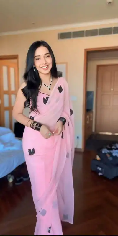 SC 290 Baby Pink Color Pure Soft Georgette Silk Design All Over Saree , Party Wear, Events, Festivals Expected Delivery 4-6 Working Days 1599/- | Bollywood Sarees, Creative Sarees, Designer Sarees, Embroidered Sarees, Ethnic Saree, Modern Digital sarees, Party Wear Sarees, Sarees