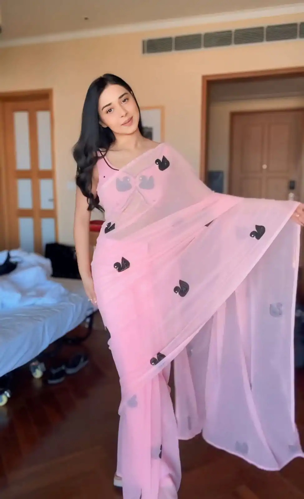   SC 290 Baby Pink Color Pure Soft Georgette Silk Design All Over Saree , Party Wear, Events, Festivals Expected Delivery 4-6 Working Days 1599/- | Bollywood Sarees, Creative Sarees, Designer Sarees, Embroidered Sarees, Ethnic Saree, Modern Digital sarees, Party Wear Sarees, Sarees