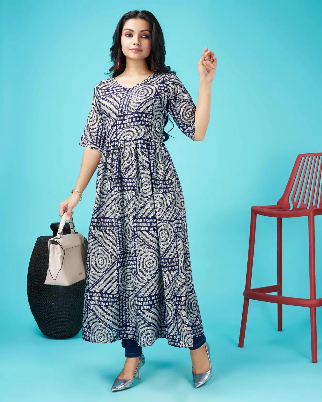 MC 1020 Blue Color Rayon Foil Print With Dori Pattern Gown Casual, Party Wear, Wedding, Events, Festivals Wear Expected Delivery 4-6 Working Days @1369/- | Bollywood Gowns, Creative Gowns, Designer Gowns, Embroidered Gowns, Gowns, Party Wear Gowns