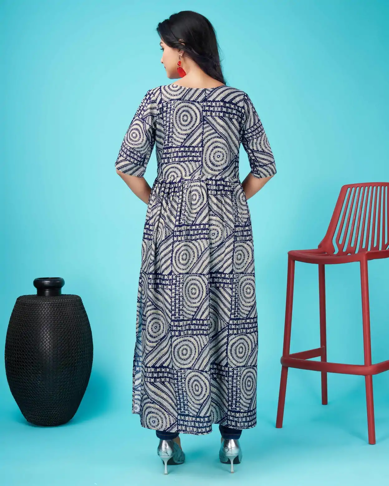 MC 1020 Blue Color Rayon Foil Print With Dori Pattern Gown Casual, Party Wear, Wedding, Events, Festivals Wear Expected Delivery 4-6 Working Days @1369/- | Bollywood Gowns, Creative Gowns, Designer Gowns, Embroidered Gowns, Gowns, Party Wear Gowns