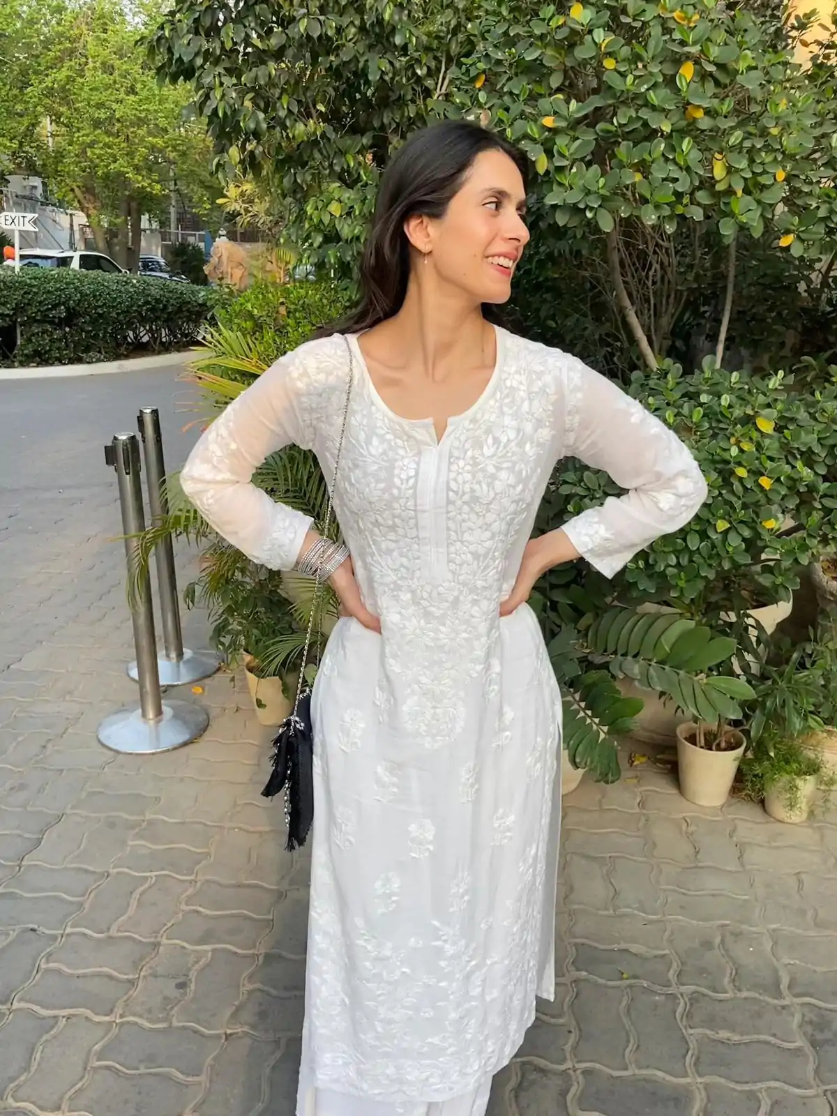 BE 190 White  Color Maslin Thread Embroidery Salwar Suit Wedding, Party, Festive events, etc.  Expected Delivery  4-6 Working Days @1899/- | Casual Suits, Creative suits, Designer Suits, Palazzo Suits, Party Wear Suits, Patiala Suits, Salwar suit, Straight Suits
