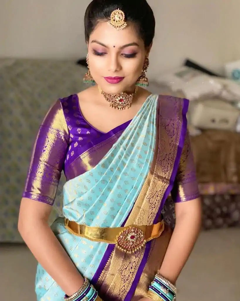 KP 4015 Blue Color Soft Lichi Silk Jacquard On All Over Saree Casual, Party Wear, Wedding, Events Etc. Expected Delivery 4-6 Working Days @1499/- | Bollywood Sarees, Creative Sarees, Designer Sarees, Embroidered Sarees, Ethnic Saree, Modern Digital sarees, Party Wear Sarees, Sarees
