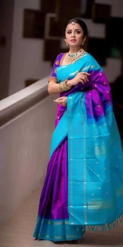 KP 3068 Purple Color Soft Lichi Silk Jacquard On All Over Saree Casual, Party Wear, Wedding, Events Etc. Expected Delivery 4-6 Working Days @1499/- | Bollywood Sarees, Creative Sarees, Designer Sarees, Embroidered Sarees, Ethnic Saree, Modern Digital sarees, Party Wear Sarees, Sarees