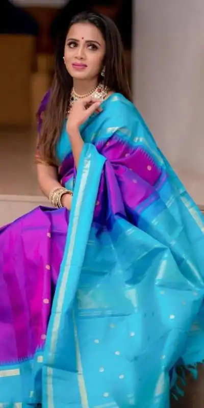 KP 3068 Purple Color Soft Lichi Silk Jacquard On All Over Saree Casual, Party Wear, Wedding, Events Etc. Expected Delivery 4-6 Working Days @1499/- | Bollywood Sarees, Creative Sarees, Designer Sarees, Embroidered Sarees, Ethnic Saree, Modern Digital sarees, Party Wear Sarees, Sarees