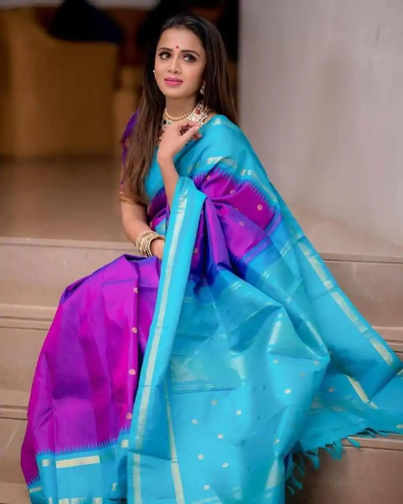KP 3068 Purple Color Soft Lichi Silk Jacquard On All Over Saree Casual, Party Wear, Wedding, Events Etc. Expected Delivery 4-6 Working Days @1499/- | Bollywood Sarees, Creative Sarees, Designer Sarees, Embroidered Sarees, Ethnic Saree, Modern Digital sarees, Party Wear Sarees, Sarees