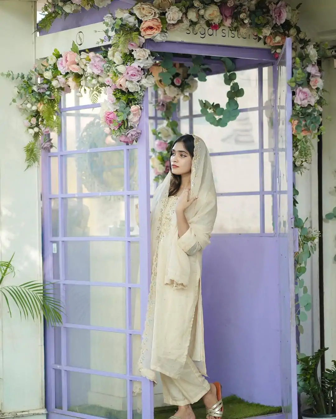 BE 244 Cream Color Organza Cording Embroidery Salwar Suit Wedding, Party, Festive events, etc.  Expected Delivery  4-6 Working Days @1999/- | Casual Suits, Creative suits, Designer Suits, Palazzo Suits, Party Wear Suits, Patiala Suits, Salwar suit, Straight Suits