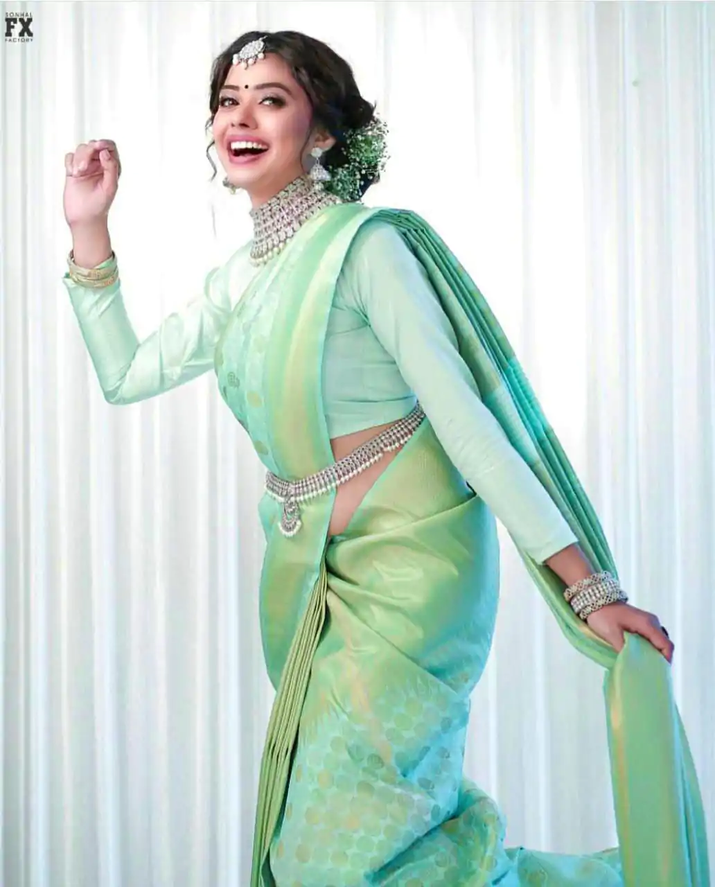 KP 3056 Light Green Color Soft Lichi Silk Jacquard On All Over Saree Casual, Party Wear, Wedding, Events Etc. Expected Delivery 4-6 Working Days @1349/- | Bollywood Sarees, Creative Sarees, Designer Sarees, Embroidered Sarees, Ethnic Saree, Modern Digital sarees, Party Wear Sarees, Sarees