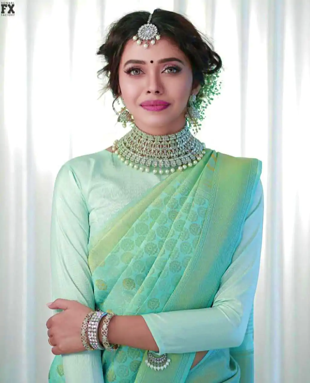 KP 3056 Light Green Color Soft Lichi Silk Jacquard On All Over Saree Casual, Party Wear, Wedding, Events Etc. Expected Delivery 4-6 Working Days @1349/- | Bollywood Sarees, Creative Sarees, Designer Sarees, Embroidered Sarees, Ethnic Saree, Modern Digital sarees, Party Wear Sarees, Sarees
