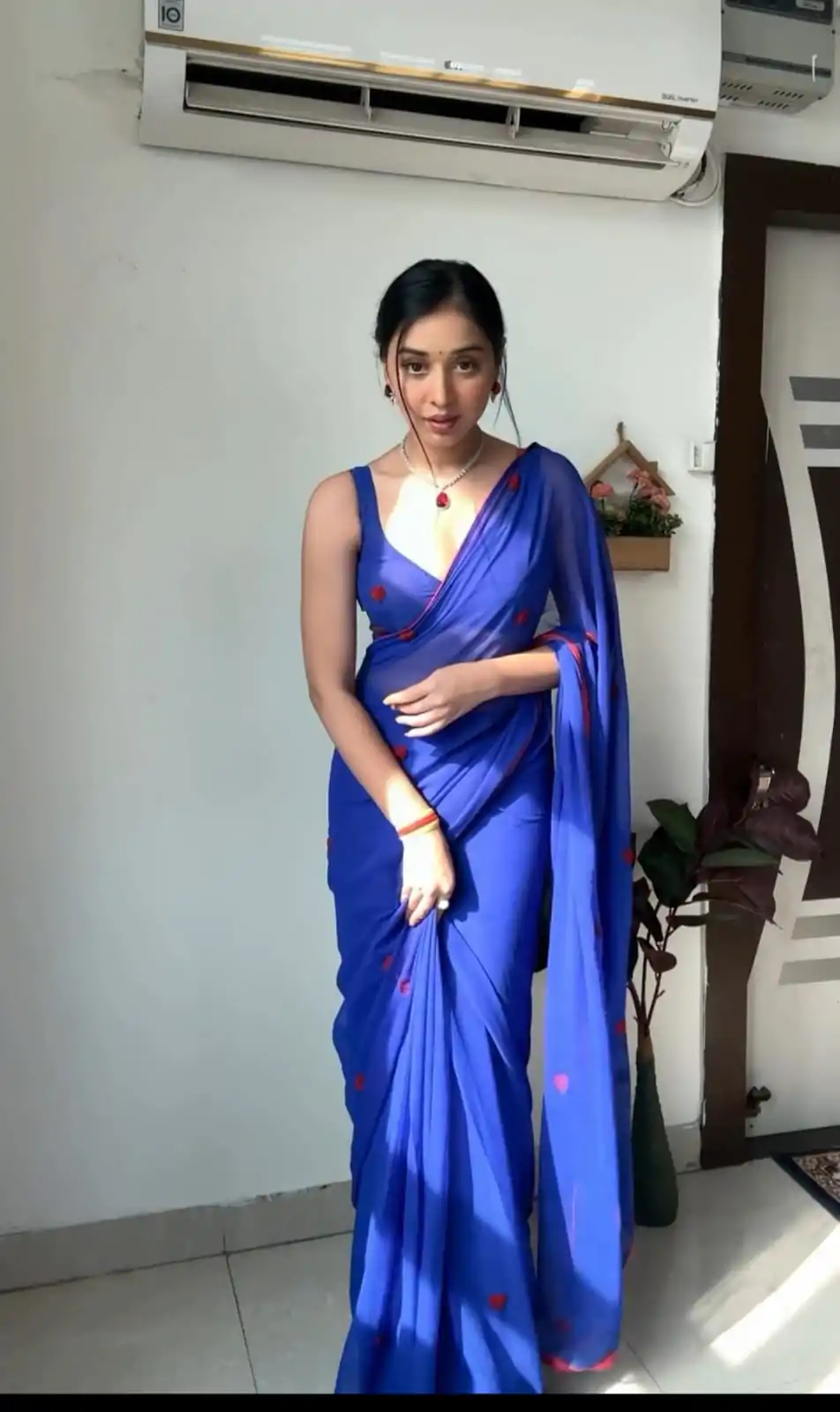   SC 288 Royal Blue Color Pure Soft Georgette Silk Design All Over Saree , Party Wear, Events, Festivals Expected Delivery 4-6 Working Days 1599/- | Bollywood Sarees, Creative Sarees, Designer Sarees, Embroidered Sarees, Ethnic Saree, Modern Digital sarees, Party Wear Sarees, Sarees